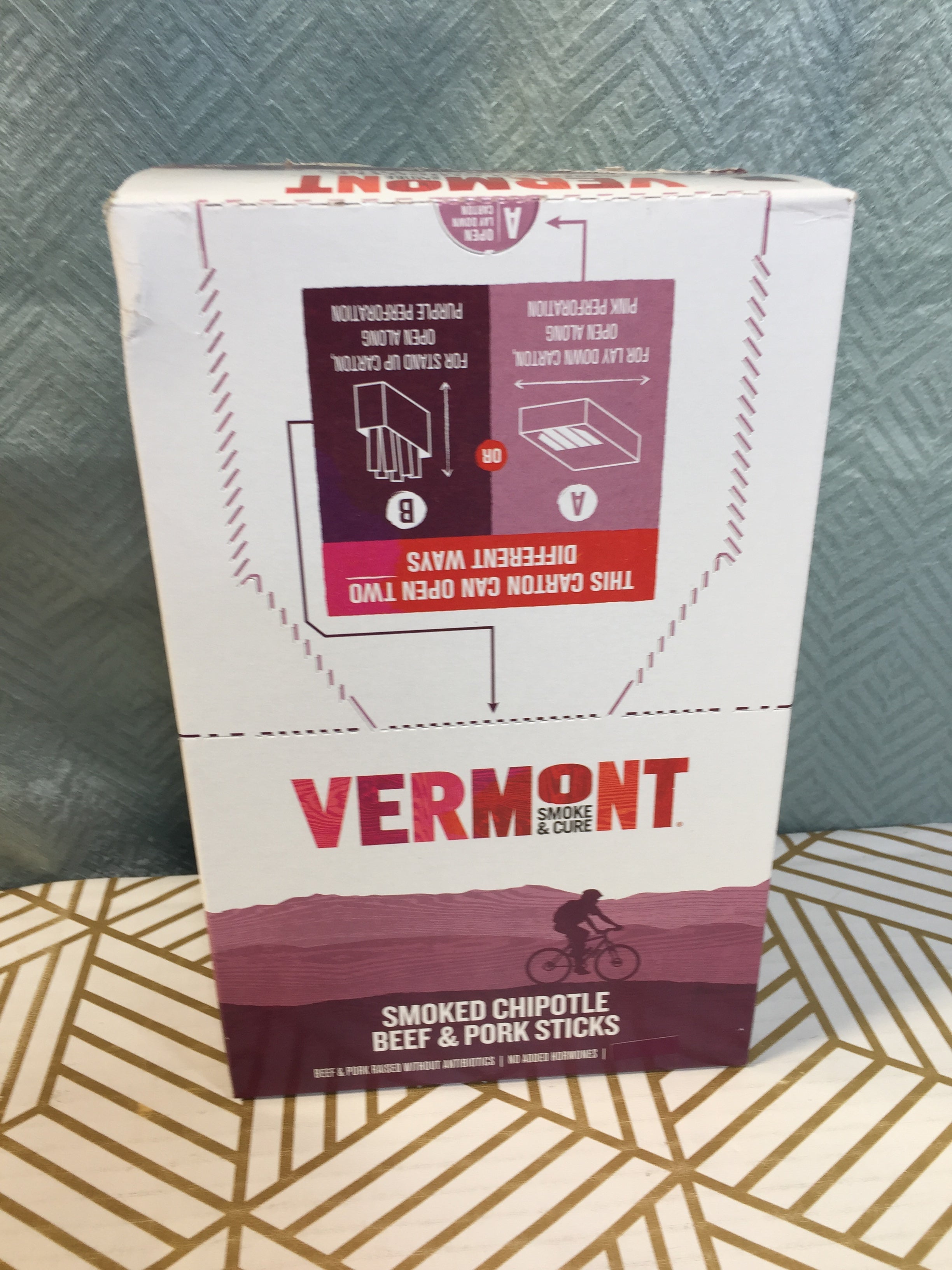 Vermont Smoke & Cure Meat Sticks - Smoked Chipotle - 24 Count (7760691462382)